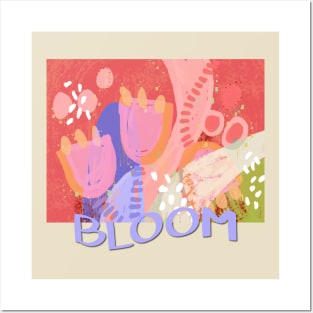 Flower Shower Bloom Posters and Art